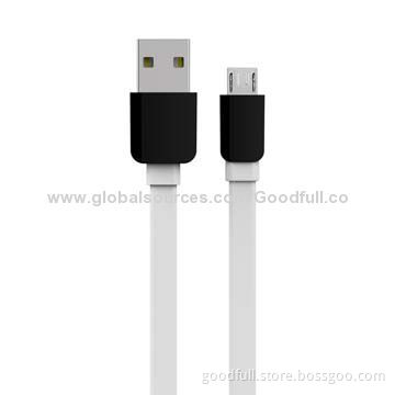 Flat Noodle Micro USB Data Cable